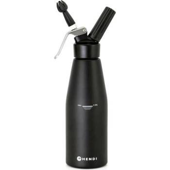 HENDI Šlehačková láhev, Kitchen Line, 0,95L, Černá,