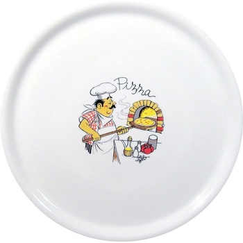 Hendi Speciální talíř na pizzu dekorovaný 330mm