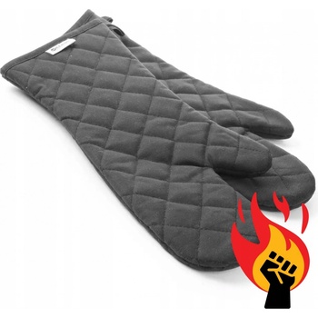 Hendi Žáruvzdorné rukavice, ohnivzdorný povrch - bavlna s ohnivzdorným povlakem - L 380 mm