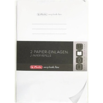 Herlitz náplň flex A5 čistý 2x40 listů