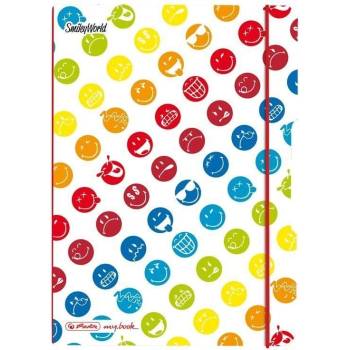 Herlitz sešit flex A5 čtverečkovaný Rainbow Smiley
