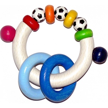 Hess do ruky FOTBAL dřevěné