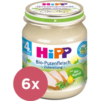 HiPP Bio Krůtí maso 6 x 125 g