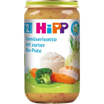 HiPP BIO zeleninové rizoto s krůtím masem 250 g