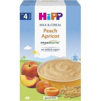 HIPP Mléčná kaše PRAEBIOTIK broskev-meruňka 250 g