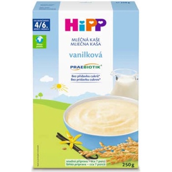 Hipp Praebiotik Mléčná kaše vanilková 250 g