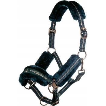 HKM Ohlávka s beránkem Rosegold,emerald zelená rose-gold