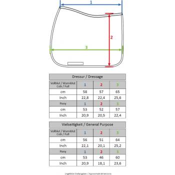 HKM Podsedlová dečka Glitter Mesh Style Černá