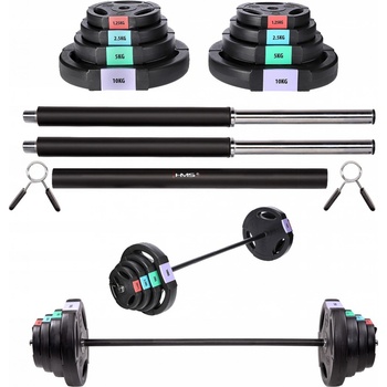 HMS GSP40 Nakládací obouruční činka 42 kg