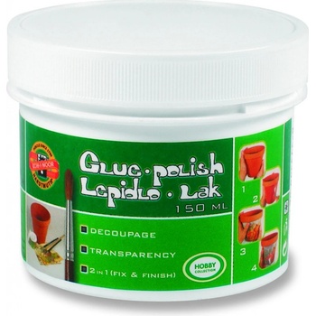 HOBBY lepidlo lak bezbarvý 150ml i na decoupage KOH-I-NOOR