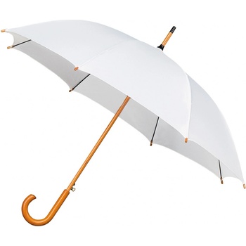 Holový deštník automatic bílý