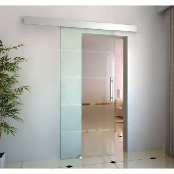Homecom Ancona skleněné 900x2050 mm s madlem