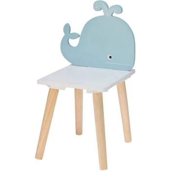 Homestyling Dětská židle Velryba