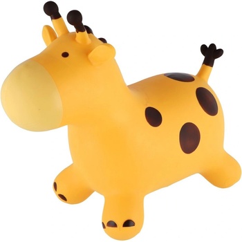 Hopsadlo žirafa skákací gumová 55x40cm