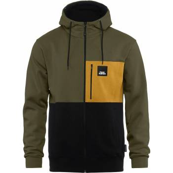 Horsefeathers Vick Zip Burnt Olive/black