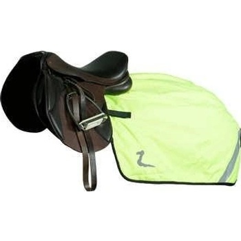 HORZE Bederka za sedlo reflexní žlutá