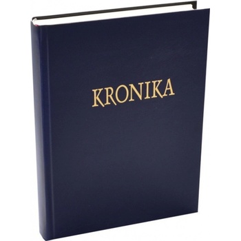 Hospa Kronika A4 bez tisku modrá 200 listů