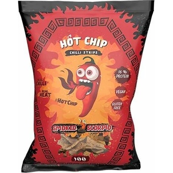 HOT CHIP Chilli proužky uzené Scorpio Hot 80 g