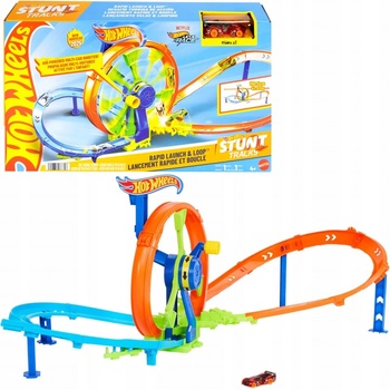 Hot Wheels dráha řetězový náraz JBX65