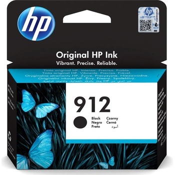 HP 912 originální inkoustová kazeta černá 3YL80AE