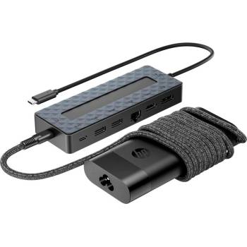HP Universal USB-C Hub and Laptop Charger Combo 9H0H9AA