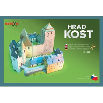 Hrad Kost vystřihovánky