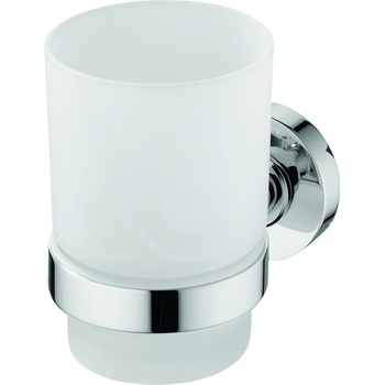 Ideal Standard IOM Kelímek na zubní kartáček - satinované sklo 6,6 x 10,3 x 9,6 cm - A9120AA