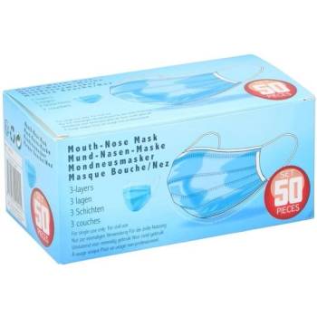 Igotrend jednorázová třívrstvá rouška modrá 50 ks