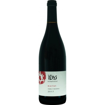Ilias Merlot Family Reserve pozdní sběr 2022 14% 0,75 l (holá láhev)