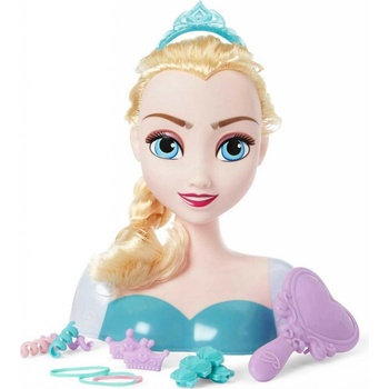 IMC TOYS Frozen Česací hlava Elsa s doplňky