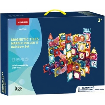 iMex Toys Magnetická kuličková dráha 206ks