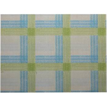 Infibra Jednorázové papírové prostírání Kostka modrá/zelená 30x40cm 250ks