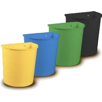 INJETON PLAST Plastové závěsné koše na třídění odpadu EKOS II 20l