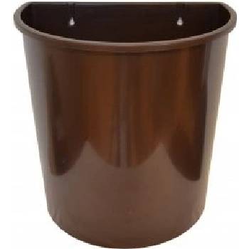 INJETON PLAST Plastový závěsný 20 l hnědá