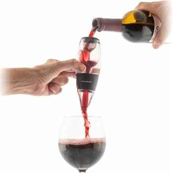InnovaGoods Provzdušňovač vína s filtrem, stojanem a obalem WINEIR
