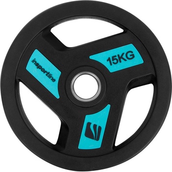 inSPORTline Herk Pogumovaný olympijský kotouč OL 15 kg 50mm