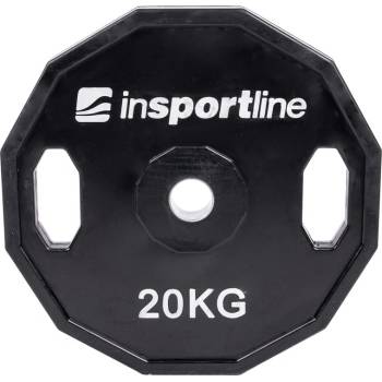 inSPORTline Ruberton Pogumovaný kotouč 20 kg 30 mm