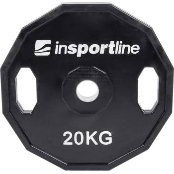 inSPORTline Ruberton Pogumovaný olympijský kotouč 20 kg 50mm