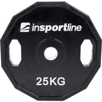 inSPORTline Ruberton Pogumovaný olympijský kotouč 25 kg 50mm