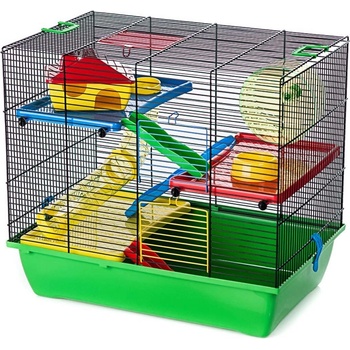 Inter Zoo klec Pinky 3 color zelená 50 x 33 x 44,5 cm