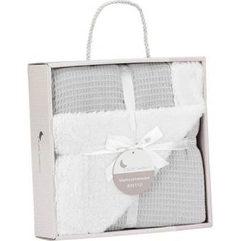 Interbaby deka KOSTIČKY & BERÁNEK šedá