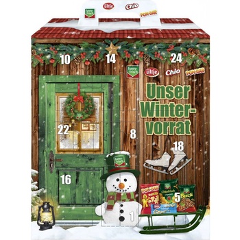 Intersnack Deutschland SE Adventní kalendář Chips 810g