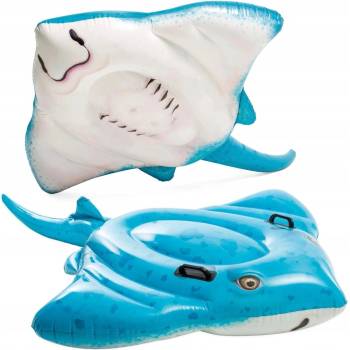 Intex Nafukovací rejnok 57576 185x145 cm modrá