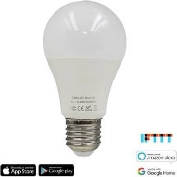 iQ-Tech SmartLife WB011, Wi-Fi LED žárovka E27, 110-240 V, 9 W, bílá