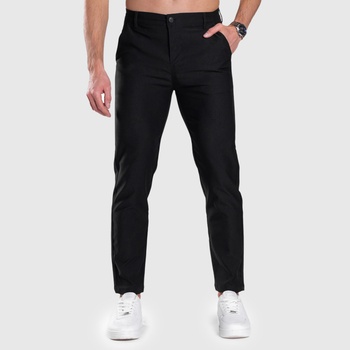 Iron Aesthetics Strečové kalhoty Classy Černá černé