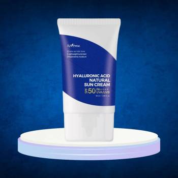 Isntree Hyaluronic Acid Natural Sun Cream SPF50+/PA++++ krém s minerálním UV filtrem 50 ml