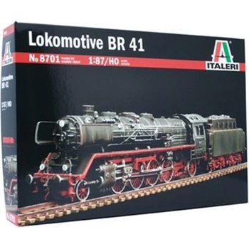 Italeri Model Kit lokomotiva BR 41 parní velikost HO 8701 1:87
