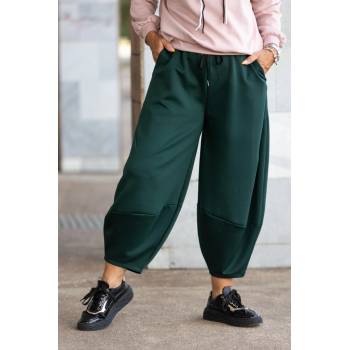 Italy fashion Dámské harémové kalhoty DAHLIA Černá