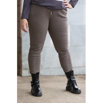 Italy fashion Dámské kalhoty CARMEN maxi Tmavě modrá