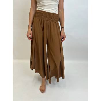 Italy fashion Kalhotová sukně CANDY čokoládová